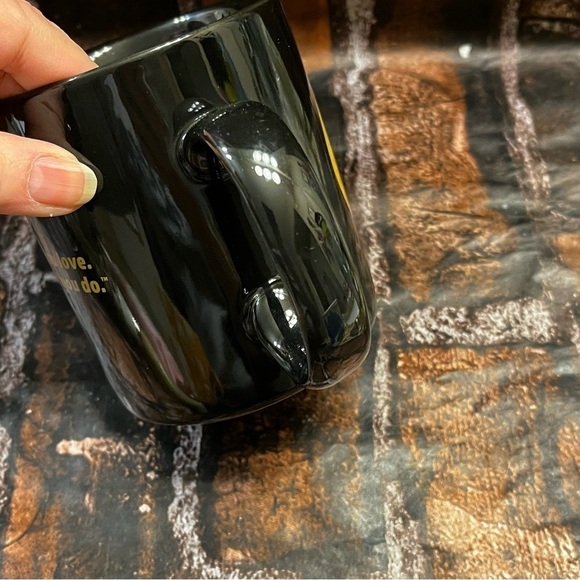 Life is Good Coffee Tea Mug Black Yellow Do What You Love, Love What You Do - Picture 5 of 8